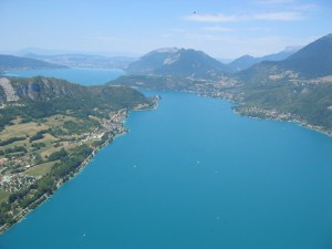 Paragliding from Col de la Forclaz